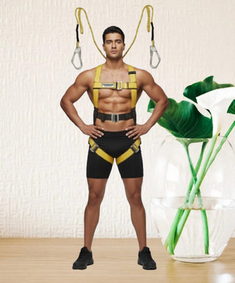 Safetysfs Premium Safety Harness SH-1026 Full Body Harness(Free Size)