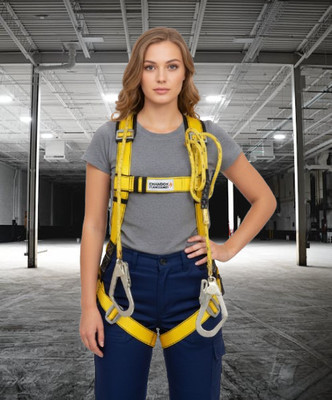 Safetysfs Premium Safety Harness SH-1032 Full Body Harness(Free Size)
