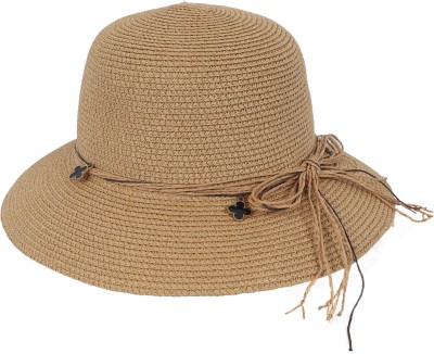 FabSeasons Beach Hats(Brown, Pack of 1)