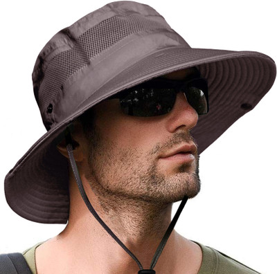 HouseOfCommon Hat Cap(Brown, Pack of 1)