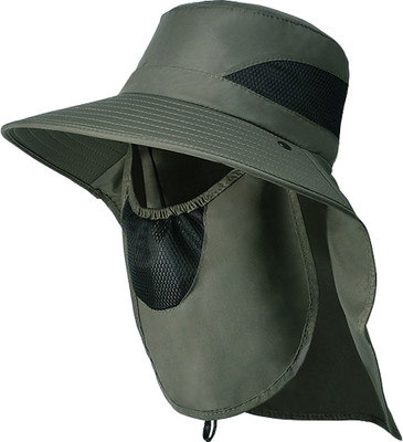 SNOWIE SOFT Wide Brim Hat(Green, Pack of 1)
