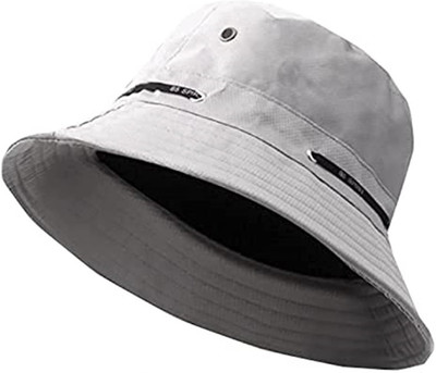 Adorazone Bucket Sun Hat (Head Circumference: approx.56-58 cm)(Grey, Pack of 1)