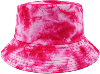 VRITRAZ Bucket Hat(Pink, Pack of 1)