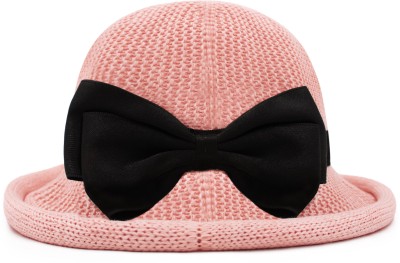 VRITRAZ Baseball Cap(Bow Pink, Pack of 1)