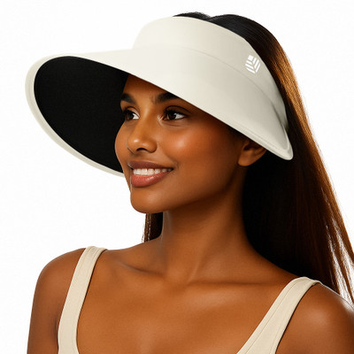SNOWIE SOFT Visor(Off-White, Pack of 1)