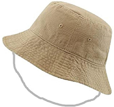 INFISPACE Bucket Hat(Elastic Khaki, Pack of 1)