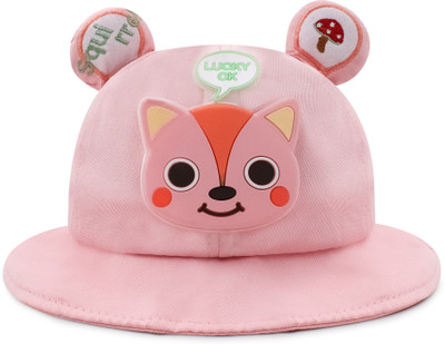 VRITRAZ Bucket Hat(Pink, Pack of 1)