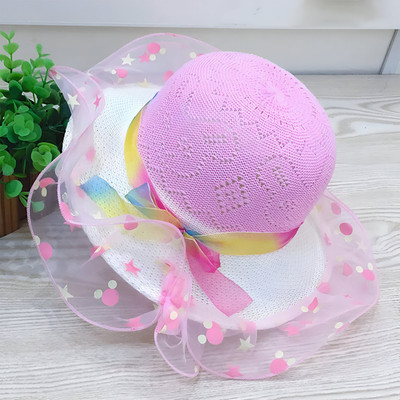 SYGA Fancy Round Cap(Pink, Pack of 1)