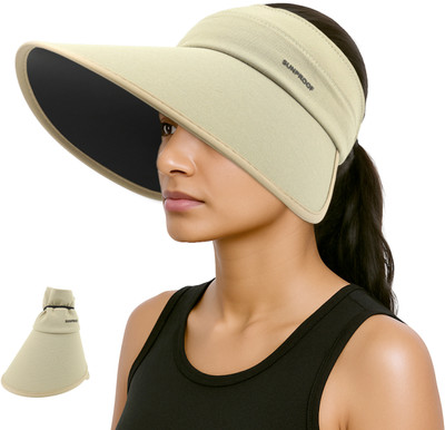 HASTHIP Sun Visor(Khaki, Pack of 1)