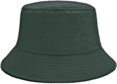 INFISPACE Bucket Hat(Dark Green, Pack of 1)