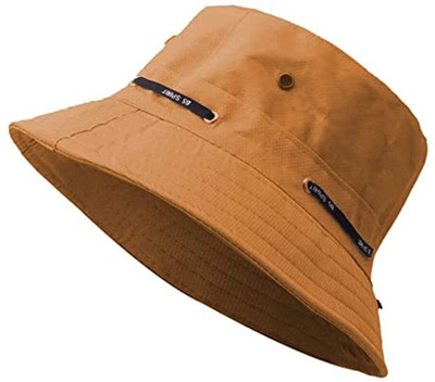 Adorazone Bucket Sun Hat (Head Circumference: approx.56-58 cm)(Camel, Pack of 1)