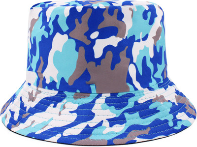 VRITRAZ Bucket Hat(Blue, Pack of 1)
