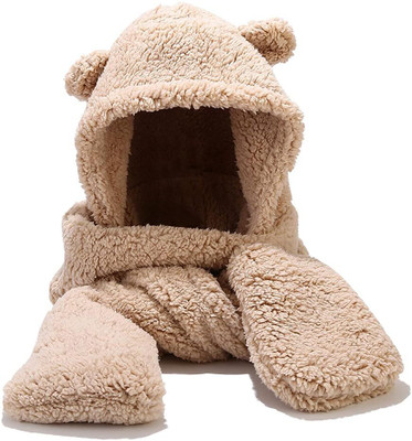 SNOWIE SOFT Self Design Monkey Cap Cap