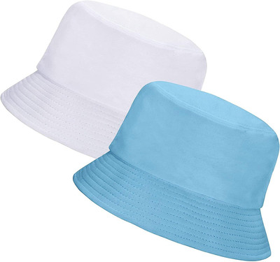 INFISPACE Sun Hat(White, Blue, Pack of 1)