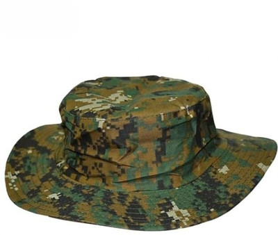 S K Bright Hat(Army green, Pack of 1)