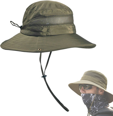 SNOWIE SOFT Bucket Hat(Green, Pack of 1)