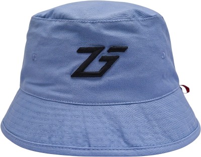 Zipper-G Unisex Cotton Bucket Hat Trendy Lightweight Hot Summer Beach Headwear(Sky Blue, Pack of 1)