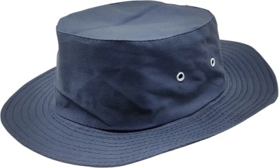 ZACHARIAS hat-101_Blue Round Hat(Blue, Pack of 1)