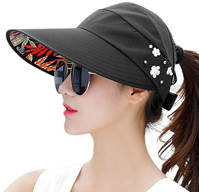 Frackson Solid, Woven Visor Cap Cap
