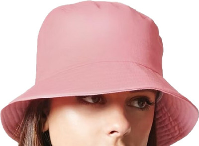 FQZILON round beach cap(Pink, Pack of 1)