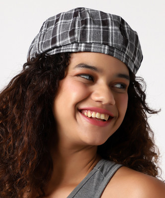 Haute Sauce Bakerboy Hat(Grey, Pack of 1)