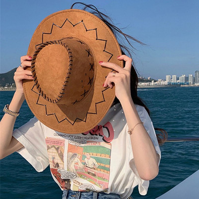 DEALZONE SUN HAT(Brown-02, Pack of 1)