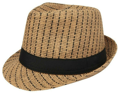 RR Design Fedora hat(Multicolor, Pack of 1)