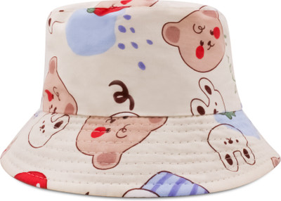 VRITRAZ Bucket Hat(Beige, Pack of 1)