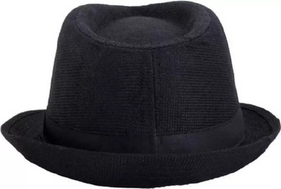 R D Trading Fedora(Black, Pack of 1)