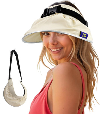 LQZ Visor Cap(Beige, Pack of 1)