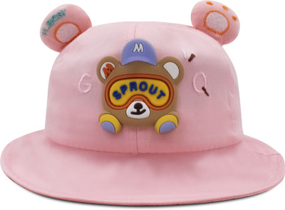 VRITRAZ Bucket Hat(Pink, Pack of 1)