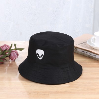 REFFER unisex Bucket hat Alien hat Sun Hat Summer hat Beach Hat for women men hat(Black, Pack of 1)