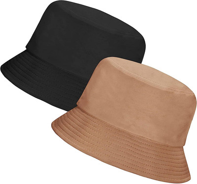 INFISPACE Sun Hat(Black, Beige, Pack of 1)