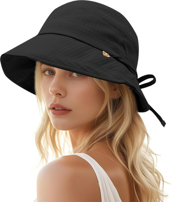 Verilux Bucket Hat(Black, Pack of 1)