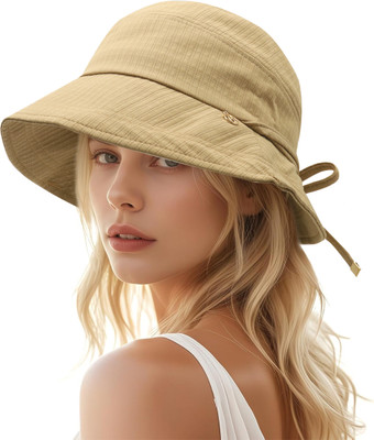 SNOWIE SOFT Bucket Hat(Brown, Pack of 1)