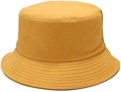 INFISPACE Bucket Hat(Mustard, Pack of 1)