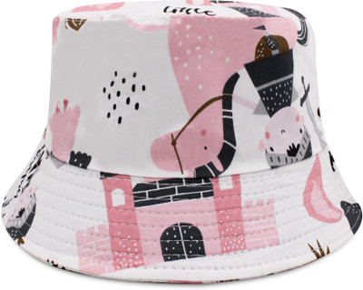 VRITRAZ Bucket Hat(Pink, Pack of 1)