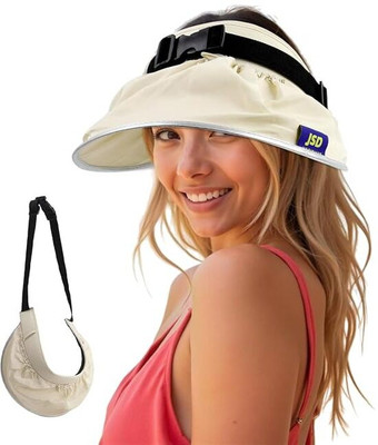 SNOWIE SOFT Visor Cap(Beige, Pack of 1)