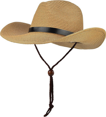 SNOWIE SOFT Panama Hat(Brown, Pack of 1)