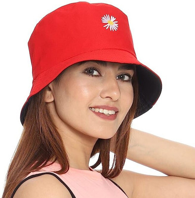 CLASSYMESSI Sunhat(Red, Pack of 1)