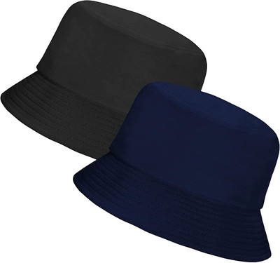 INFISPACE Sun Hat(Black, Blue, Pack of 1)