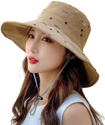 LQZ Bucket Hat(Brown, Pack of 1)