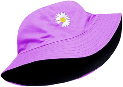 INFISPACE Beach Bucket Sun Hat(Purple, Pack of 1)