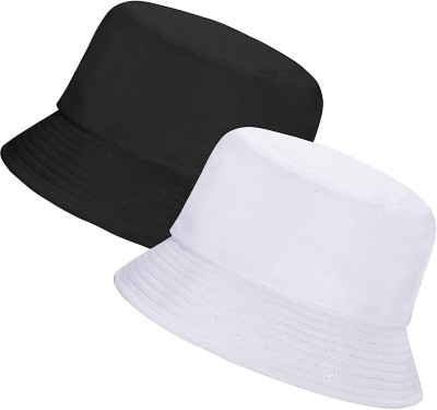 INFISPACE Sun Hat(Black, White, Pack of 1)