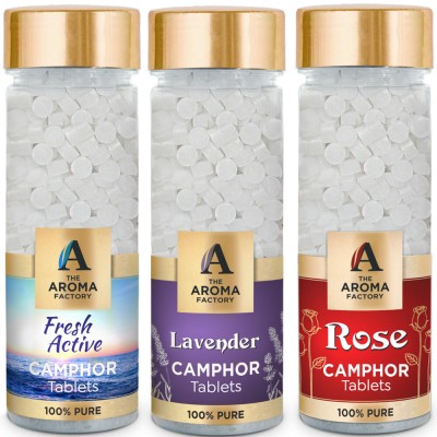 The Aroma Factory Tablets, Fresh Active, Lavender & Rose