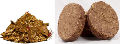 ADITYA TRADING COMPANY Hawan samagri with cow dung cake