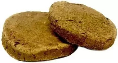 Somil Cow Dung Cakes For Agnihotra, Hawan, And Religious Purposes -B1(200 g)