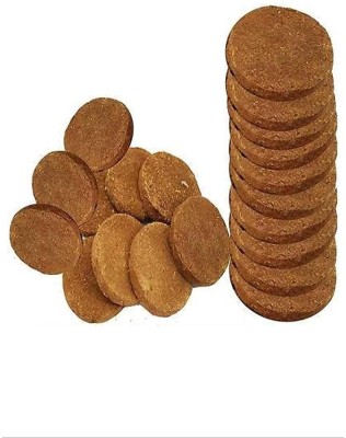 Afast Cow Dung Cakes Are Used For Agnihotra, Hawan, And Religious Purposes -A6