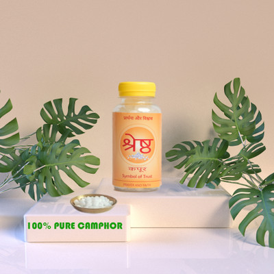SHRESHTHA PURE CAMPHOR TABLETS 100GMS(97 g)