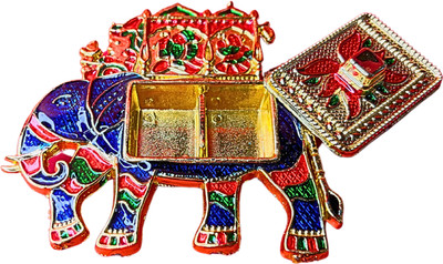 Girdhari Roli Kumkum Chawal Holder|Chopda For Raksha Bandhan(Pack of 1),Multi-coloured.